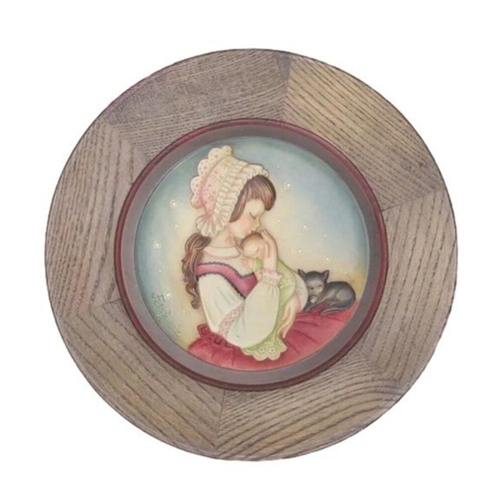 Anri Mother's Day 1976 Plate By Ferrandiz